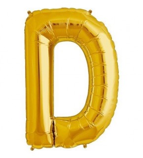 Rps Folyo Balon 40" Harf Gold D