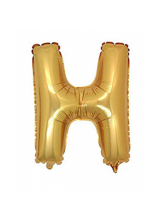 Rps Folyo Balon 40" Harf Gold H Rps Folyo Balon 40" Harf Gold H