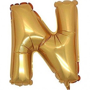 Rps Folyo Balon 40" Harf Gold N