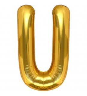 Rps Folyo Balon 40" Harf Gold U