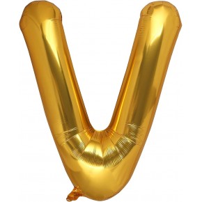 Rps Folyo Balon 40" Harf Gold V