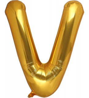 Rps Folyo Balon 40" Harf Gold V