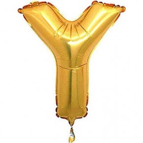 Rps Folyo Balon 40" Harf Gold Y