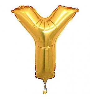 Rps Folyo Balon 40" Harf Gold Y