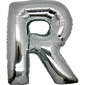 Rps Folyo Balon 40" Harf Gümüş R