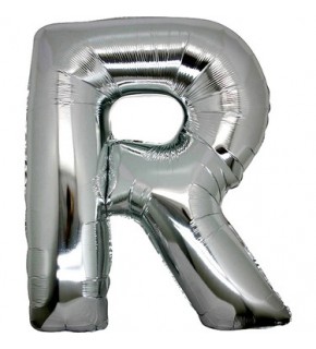 Rps Folyo Balon 40" Harf Gümüş R