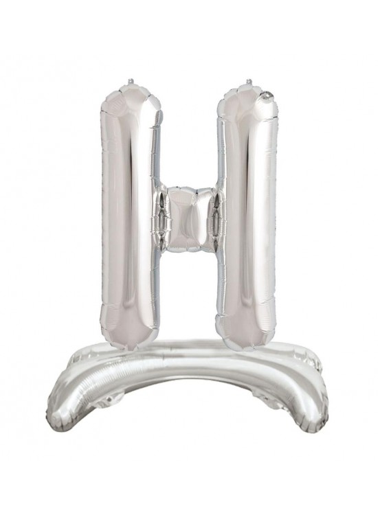 Rps Folyo Balon Ayaklı Harf Gümüş 32" H 1348