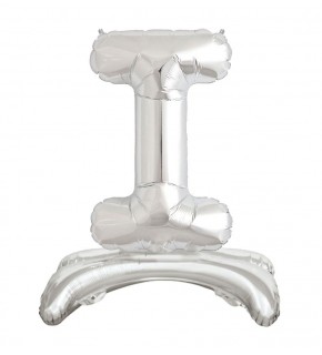 Rps Folyo Balon Ayaklı Harf Gümüş 32" I 1355