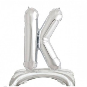 Rps Folyo Balon Ayaklı Harf Gümüş 32" K 1362