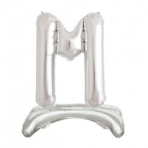 Rps Folyo Balon Ayaklı Harf Gümüş 32" M 1386