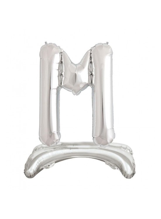 Rps Folyo Balon Ayaklı Harf Gümüş 32" M 1386
