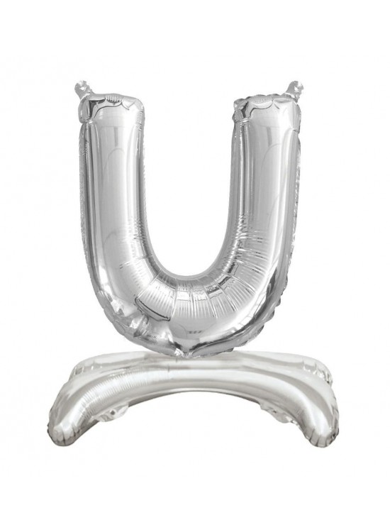 Rps Folyo Balon Ayaklı Harf Gümüş 32" U 1454 Rps Folyo Balon Ayaklı Harf Gümüş 32" U 1454