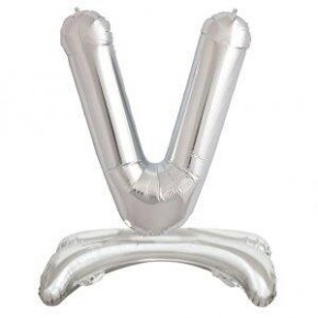 Rps Folyo Balon Ayaklı Harf Gümüş 32" V 1461