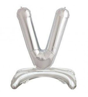 Rps Folyo Balon Ayaklı Harf Gümüş 32" V 1461