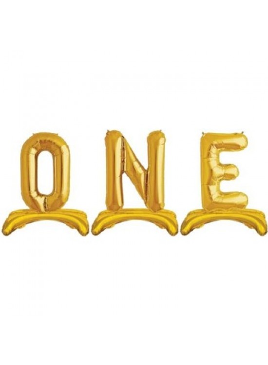 Rps Folyo Balon Ayaklı Stand One 32" Gold 2932 Rps Folyo Balon Ayaklı Stand One 32" Gold 2932