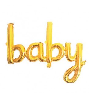Rps Folyo Balon Baby Gold Birleşik 40" 0594