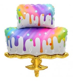 Rps Folyo Balon Pasta Cake Raınbow 45" 0167