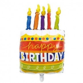 Rps Folyo Balon Pasta Happy Birtday 34" 0513