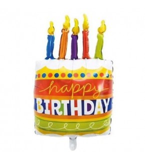 Rps Folyo Balon Pasta Happy Birtday 34" 0513