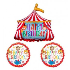 Rps Folyo Balon Sirk Seti 3 Lü 32"