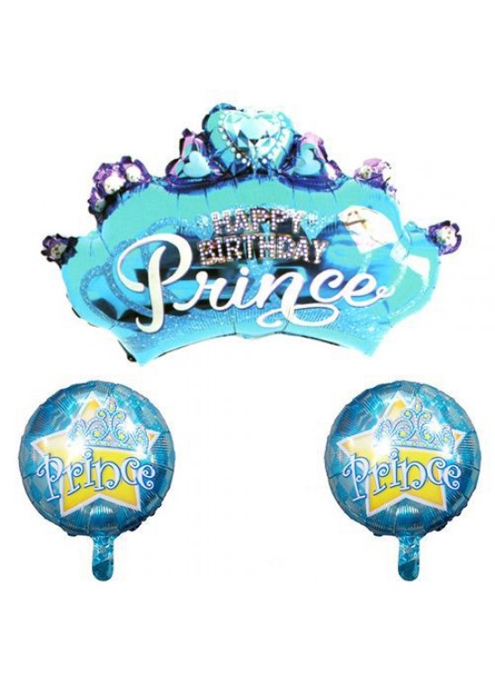 Rps Folyo Balon Taç Set Prens 32" 3137 Rps Folyo Balon Taç Set Prens 32" 3137