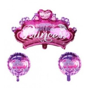 Rps Folyo Balon Taç Set Prenses 32" 3120
