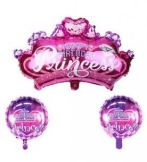 Rps Folyo Balon Taç Set Prenses 32" 3120