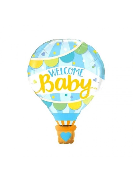 Rps Folyo Balon Welcome Baby Blue 34" 3007 Rps Folyo Balon Welcome Baby Blue 34" 3007