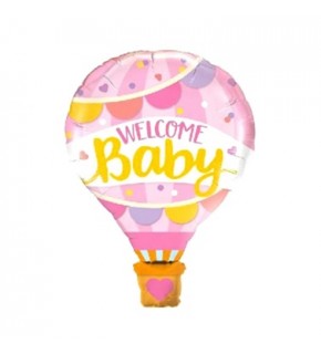 Rps Folyo Balon Welcome Baby Pınk 34" 2994