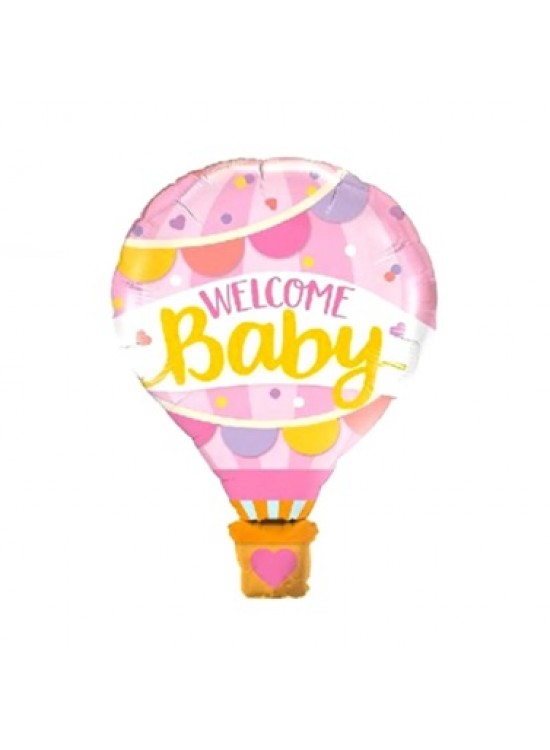 Rps Folyo Balon Welcome Baby Pınk 34" 2994 Rps Folyo Balon Welcome Baby Pınk 34" 2994