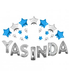 Rps Folyo Balon . Yaşında Duvar Süs Blue 16" 2198