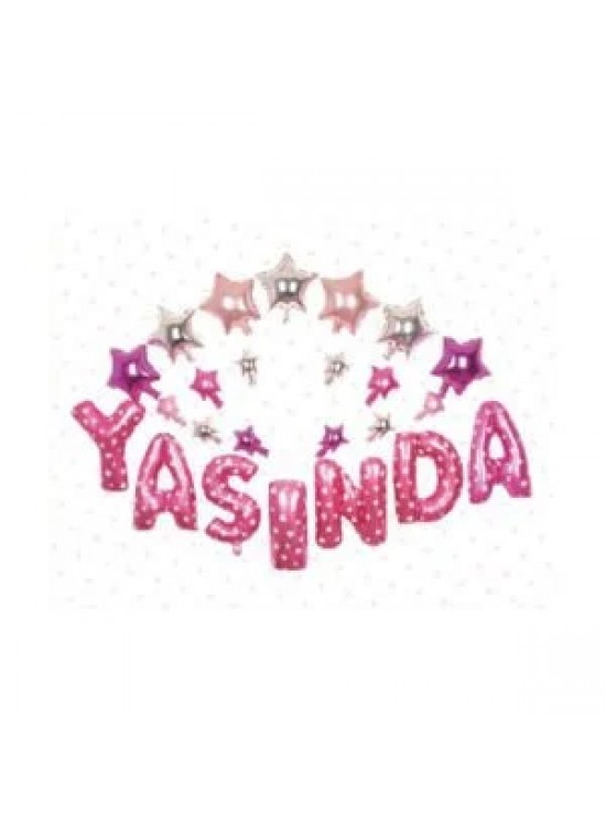 Rps Folyo Balon . Yaşında Duvar Süs Pınk 16" 1332 Rps Folyo Balon . Yaşında Duvar Süs Pınk 16" 1332