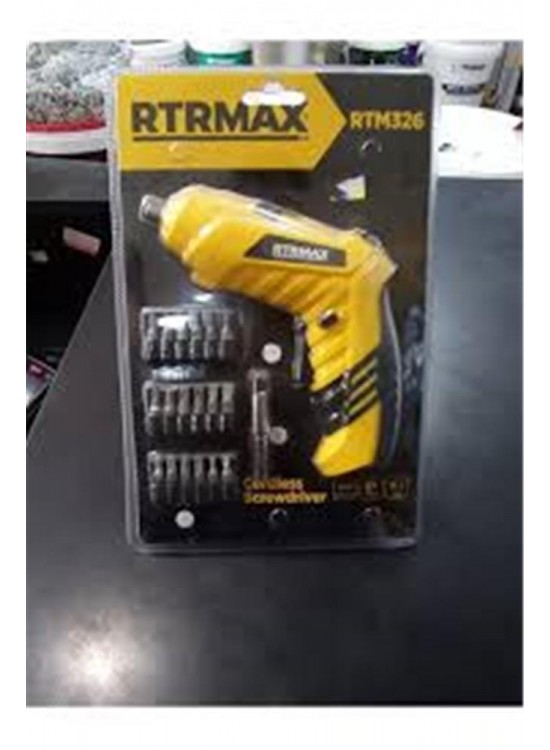 Rtrmax Şarjlı 19 Parça Tornavida Seti RTM-326 Rtrmax Şarjlı 19 Parça Tornavida Seti RTM-326