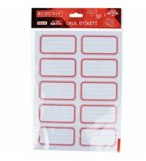 Rubenis Anaokul Etiketi Kız Rba.