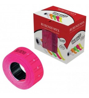 Rubenis Fiyat Etiketi 12x21 Pembe RB MTX-P (1 Adet)