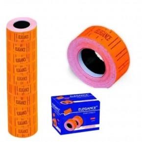 Rubenis Fiyat Etiketi 12x21Turuncu RB-MTX-T (1 Adet)