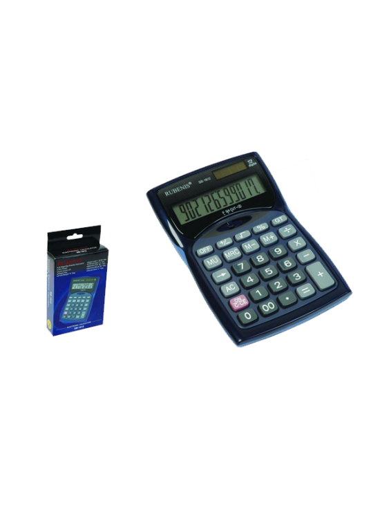 Rubenis Hesap Makinesi 12 Hane SB-1812 Rubenis Hesap Makinesi 12 Hane SB-1812