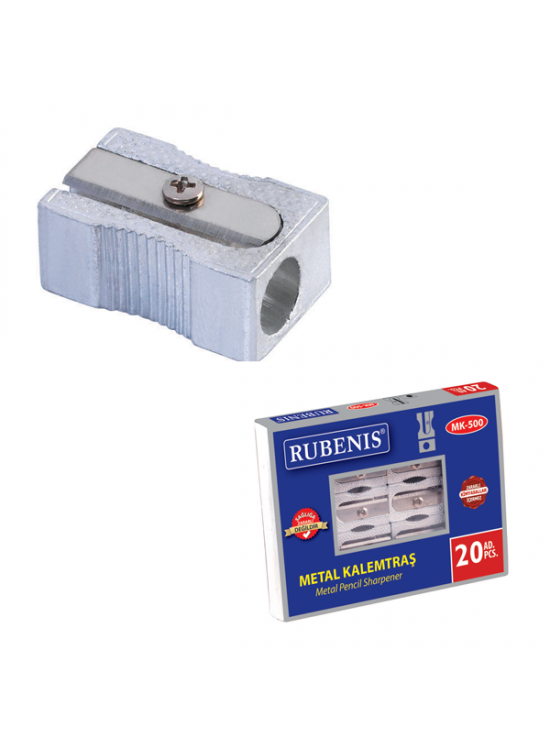 Rubenis Kalemtıraş Metal Köşeli MK-500 (1 Adet)