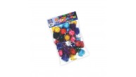 Rubenis Pon Pon 30 MM 6 Renk Karşk Metalik 5072 (1 Adet) Rubenis Pon Pon 30 MM 6 Renk Karşk Metalik 5072 (1 Adet)