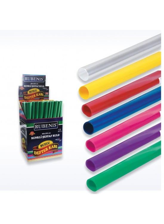 Rubenis Rulo Kaplık Buzlu 40x150 Cm Karışık RK-607 (1 Adet)