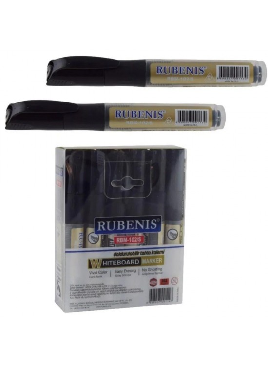 Rubenis Tahta Kalemi Kartuşlu Siyah RBM-102/S (1 Adet)