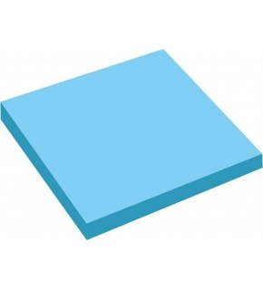 Rubenis Yapışkanlı Not Kağıdı 76x76 MM Şeffaf Mavi 50 YP RPS-155 (1 Adet)