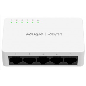 Ruijie Reyee RG-ES05F 5 Portlu, 10-100 Fast Ethernet Tak Çalıştır Switch Plastik Kasa