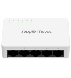 Ruijie Reyee RG-ES05F 5 Portlu, 10-100 Fast Ethernet Tak Çalıştır Switch Plastik Kasa