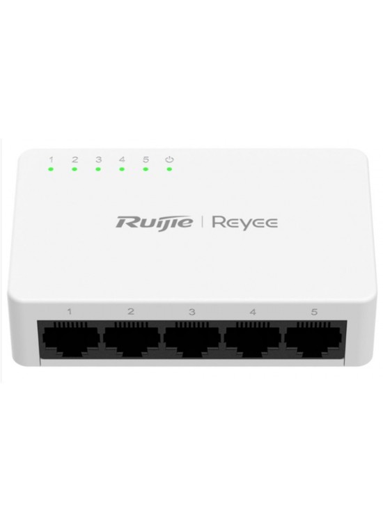Ruijie Reyee RG-ES05F 5 Portlu, 10-100 Fast Ethernet Tak Çalıştır Switch Plastik Kasa