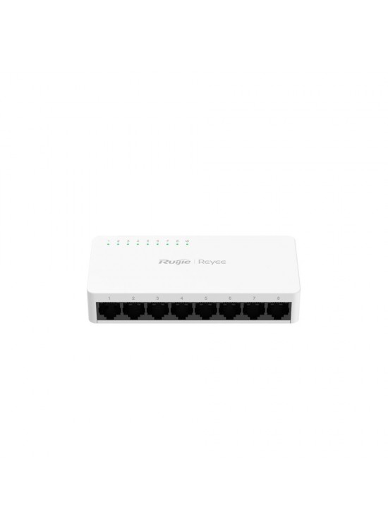 Ruijie Reyee RG-ES08G-L 8 Port 10-100-1000 Mbps Yönetilemez Switch Plastik Kasa