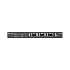 Ruijie-Reyee RG-ES126S-LP 24 Port Poe+ 10-100 Mbps + 2 Port 10-100-1000 Mbps Uplink Switch