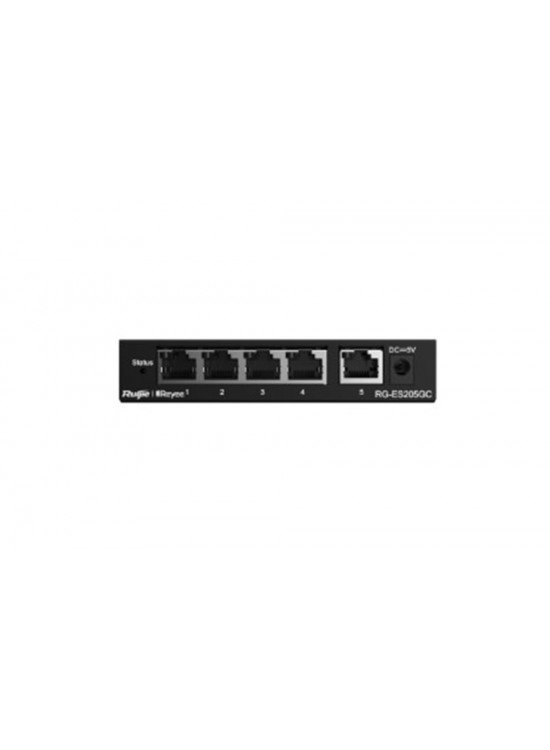 Ruijie-Reyee RG-ES205GC 4Port 10-100-1000 Mbps+1 Port 10-100-1000 Mbps Gb Yönetilebilir 54W Ruijie-Reyee RG-ES205GC 4Port 10-100-1000 Mbps+1 Port 10-100-1000 Mbps Gb Yönetilebilir 54W