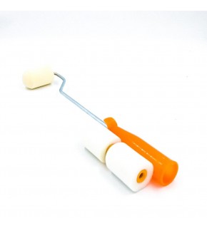 Rulo Fırça Seti Metal Saplı + 2 Yedek