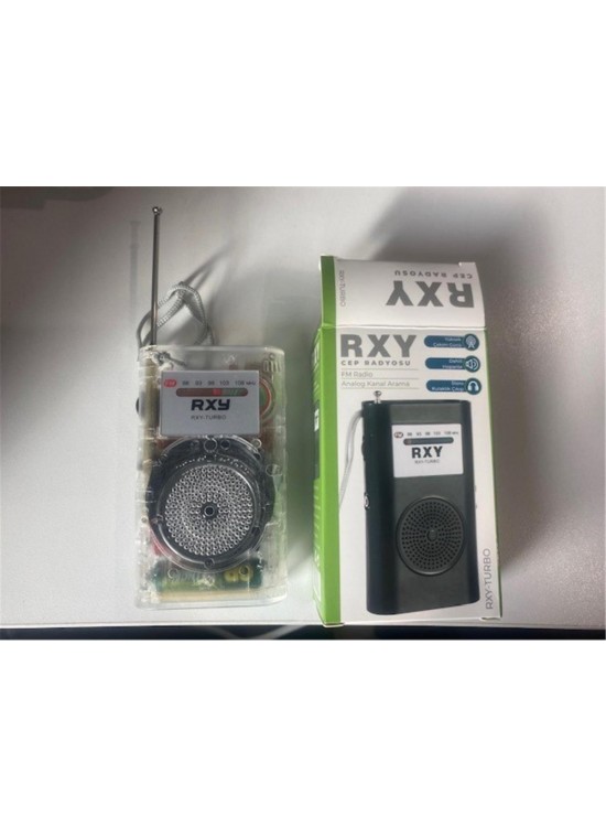 Rxy Fm Ceb Radyosu (Dahili Hoparlör-Stero Kulaklık Çıkışı-Yüksek Çekim Gücü)